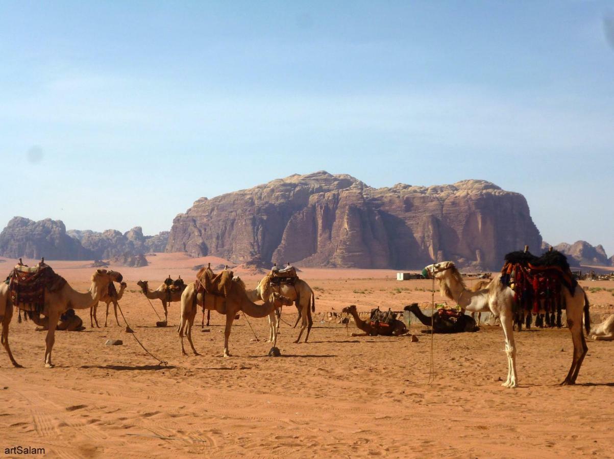 Sunrise Camp Hotel Wadi Rum Buitenkant foto